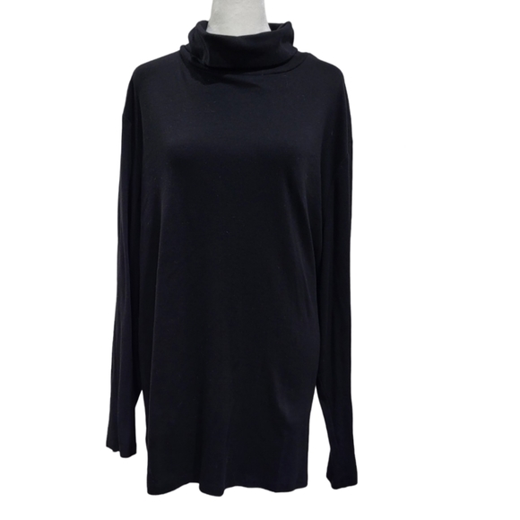 Lane Bryant Womens Plus Sizr Mock Neck Tee - Picture 4 of 7